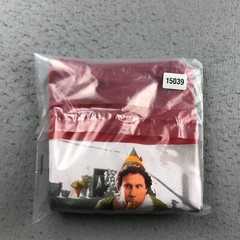Elf Shirt Mens Large Red Cotton Crew Neck Short Sleeves Raised By Elves Tee