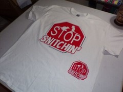 Exclusive Stop Snitching Patch Set Tee Shirt