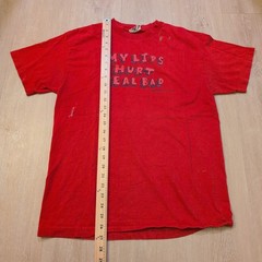 VTG Napoleon Dynamite Adult Medium Shirt My Lips Hurt Real Bad Promo Mighty Fine