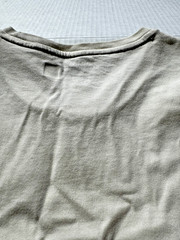 Ralph Lauren Polo T Shirt, Mens Medium, Cream, Beige, Logo Polo, Custom Slim Fit