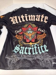 MRG Made Right Genuine 2XL Long Sleeve T-Shirt Ultimate Sacrifice Shoulder Tabs