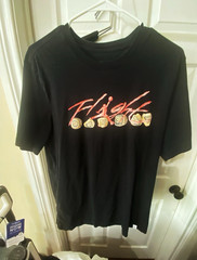 Jordan Flight Jumpman Air Jordan Black Cotton Crew Neck T-Shirt Men’s L