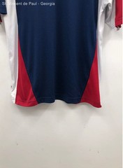 Men’s Diadora Blue V -Neck Lightweight Shirt – Size Large