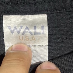 NYC Graphic T-Shirt Black Blue Logo Atomic Design Size 2XL Wali USA Cotton
