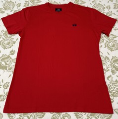 LA MARTINA Men’s T-Shirt Crew S/SEuro XL Red New (See Details)