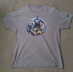 Jim Lee Wolverine Captain America Black Widow T-shirt Graphitti Designs Large