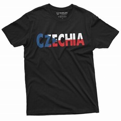 Czechia T-Shirt Czech Republic Patriotic Flag Tee Shirt Czech Gifts