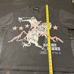 Homme Femme Ride Or Die L T Shirt Black. Boxy Fit. $120 Retail
