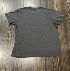 Homage Chicago Bulls T Shirt Men’s 2XL Dark Gray Polyester Cotton Rayon