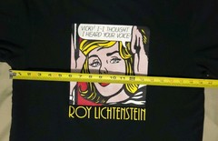 Roy Lichtenstein x Uniqlo Graphic Art T Shirt Size Small