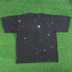 Vintage Native Worlds Crazy Horse Eagle Night Sky All Over Print Tshirt