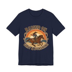 Raised on Grit & Sunshine T-Shirt | Western cowgirl ranch vintage