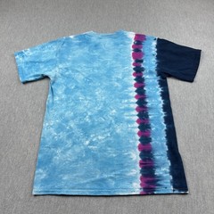 Vintage The Beatles T Shirt Mens Medium Blue Yellow Submarine Tie Dye 90s