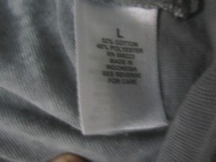 Magellan Outdoors Shirt Mens Large Gray Long Sleeve Pocket Logo Tee Crewneck