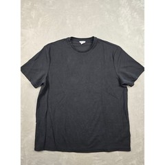Calvin Klein Refined Knit T-Shirt Mens 2XL Black Short Sleeve Crew Neck