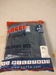 Military Soffe Dk Navy T-Shirt Black Size Med NEW