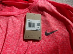 NWT Nike Stride dri fit ADV running T, men’s XXL, bright orange, 100% polyester