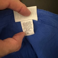 International Male Gauze Henley XL Gently worn vintage 100% cotton textured