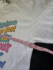90s Vtg cal cru t shirt Single Stitch Funny GRANDMA KNOWS BEST adult Lg