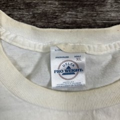Vintage Jeff Foxworthy Redneck Fisherman T Shirt XL White VTG 2001 Read Desc
