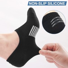 Toes Home No Show Socks Womens Cushioned Low Cut Athletic Hidden Liner Socks …