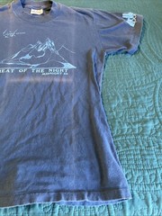 1980’s Stedman Hi- Crew Graphic Runners T-Shirt, Heat Of The Night, S-M