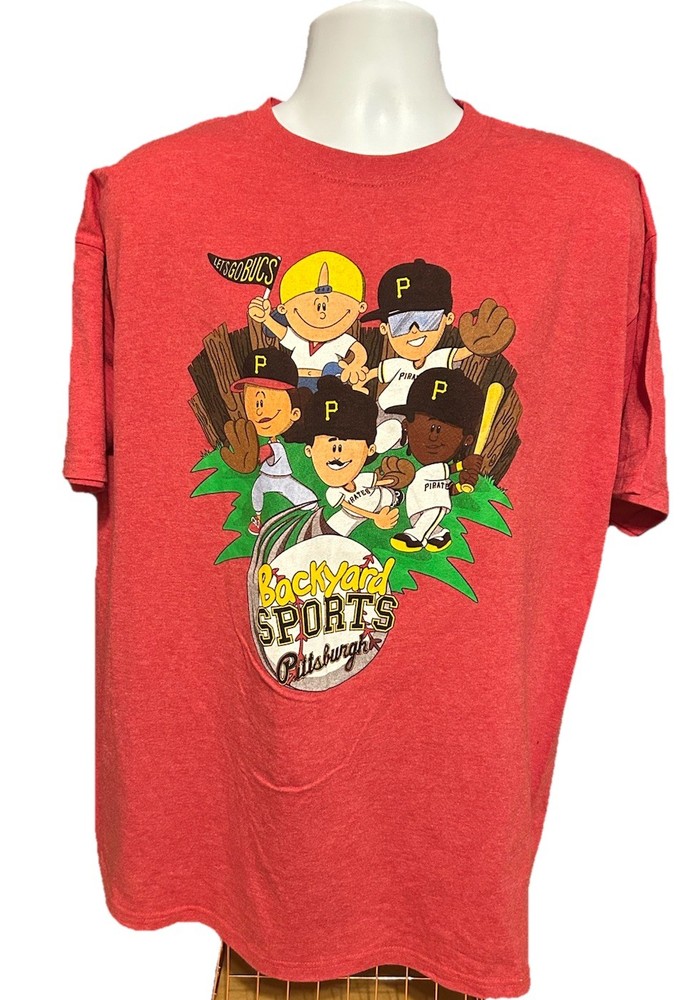Pittsburgh Pirates Paul Skenes SGA Shirt Men XL Heather Red Backyard Sports