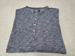 Bonobos Henley Standard Fit Long Sleeve Pullover Lightweight Shirt Size Small