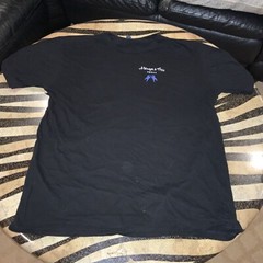 DISTRICT MADE Menage ‘a Trois VODKA BLACK TEE – T-SHIRT – 100% COTTON Sz: LARGE