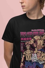 Jujutsu Kaisen Shirt Sukuna T-Shirt Gojo Itadori Megumi Top JJK Anime Unisex Tee