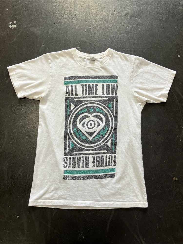 2015 All Time Low Future Hearts Concert Tour Pop Punk Rock Band Tee Shirt Small