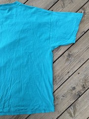 Vintage 90s Disney Winnie the Pooh Turquoise T Shirt Sun Sportswear USA XXL