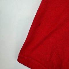 Google Mens Size L Log Birler 3/4 Sleeve Raglan Champion Shirt Red