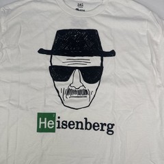 Breaking Bad Heisenberg Shirt Mens XL White Graphic Tee Walter White 2023