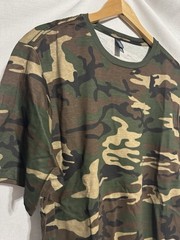 NWOT District Made Tshirt Camouflage Short Sleeve 100% Cotton Unisex Adult