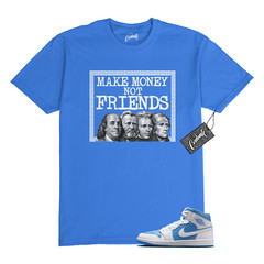 1 Mid Legend Blue White T Shirt to Match PRFR
