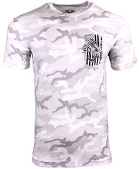 HOWITZER Men’s T-Shirt DEFEND FLAG Military Grunt White S M L XL 2XL 3XL 4XL