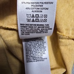 Lucky Brand ACDC Shirt Mens Medium Yellow Metal Fly On The Wall Music Rock NWT