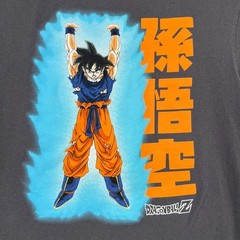 Dragon Ball Z Shirt Mens Large Gray Short Sleeve Crew Neck 100% Cotton Graphic