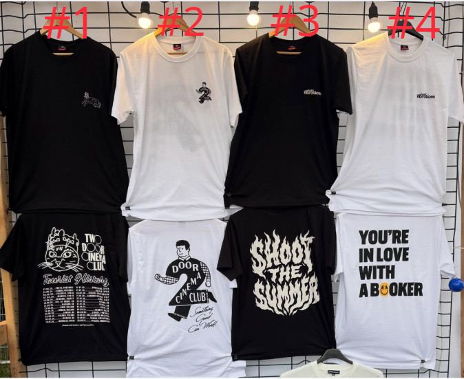 Two Door Cinema Club Shirt Tourist History Good Vibrations Concert Merch Reprint