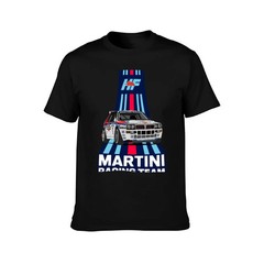 MARTINI RACING TEAM LANCIA HF RALLY T-SHIRT MEN’S SPORT RACING T-SHIRT