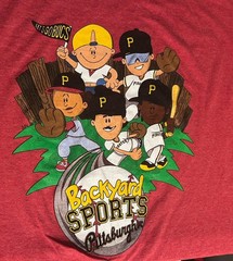 Pittsburgh Pirates Paul Skenes SGA Shirt Men XL Heather Red Backyard Sports