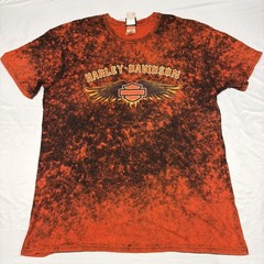 2016 Harley-Davidson Los Cabos Cabo San Lucas Acid Wash Lava Tie Dye T-Shirt 2XL