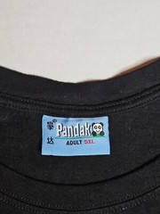 Y2K Pandak Men’s Pure Cotton Terra Cotta Warrior Graphic T-Shirt Size 5X