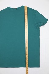Kenneth Cole Men’s Crew Neck Short Sleeve Active Tee Pacific Green M Embroidery
