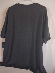 Men’s Shirts, (New w/tags), George, Gray Pullover /Short Sleeve Tee, 2XL