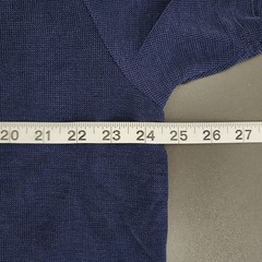 MURANO Men’s Blue Textured Knit Crew Neck Short Sleeve Shirt Size XL