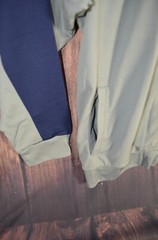 Medium InstaDry Haband Long Sleeve Blue Mens Jacket Size 2XL
