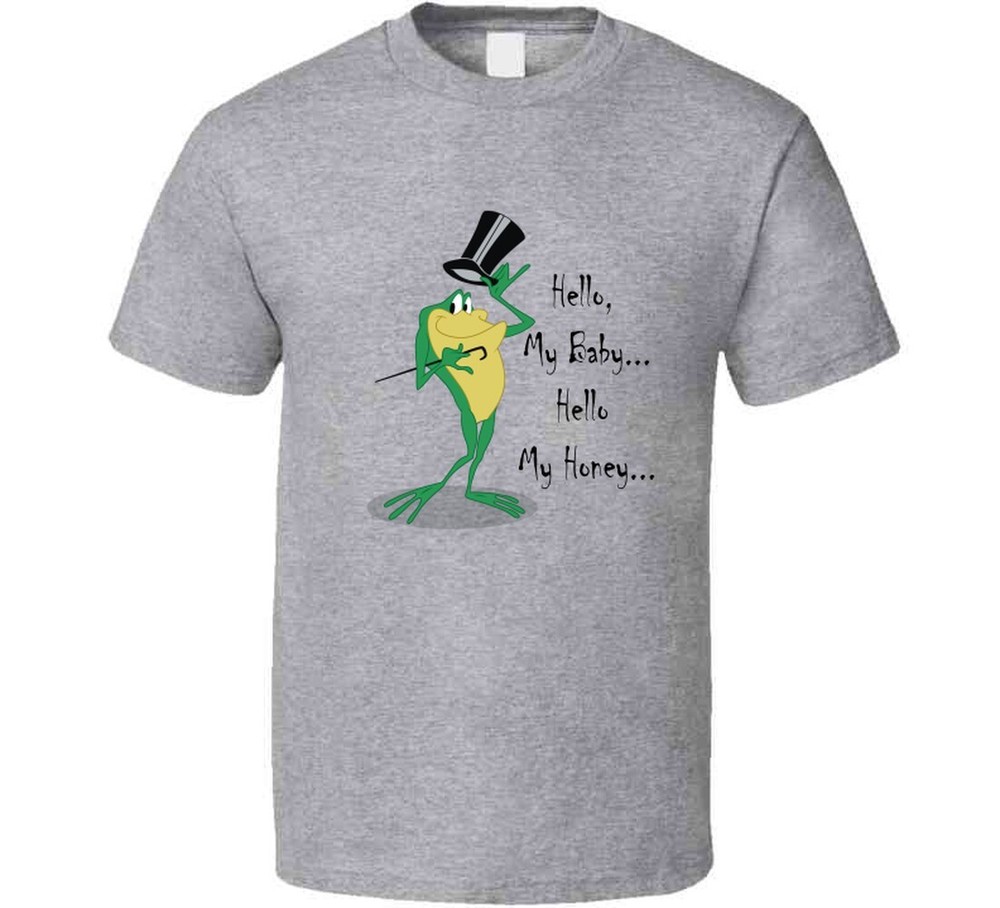 Classic Cartoon Michigan J Frog Retro Tee Throwback One Froggy Evening T Shirt