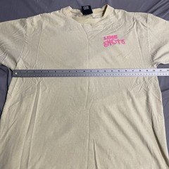 Vintage 90s Line Shots Volleyball Yellow T Shirt Size Medium Made In USA Cotton